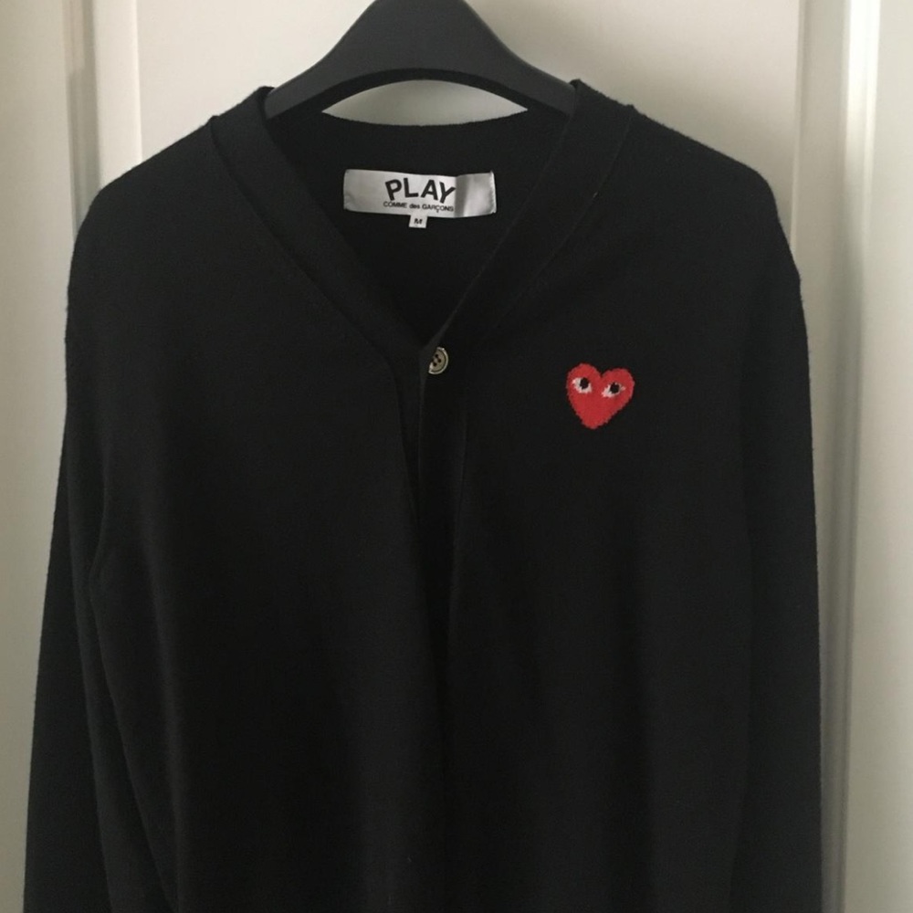 Comme dés garçon play cardigan for men